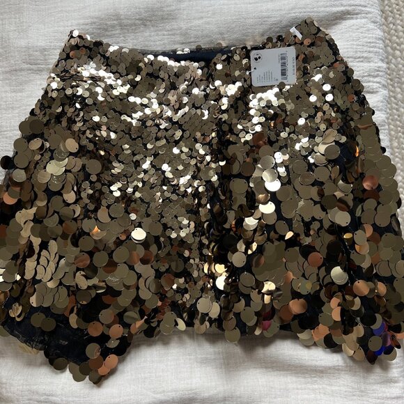 Free People Can't Get Enough Sequin Skirt - Picture 3 of 4